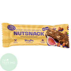 Nutsnack 30г (инжир, фундук, миндаль)  MRS.WONNA