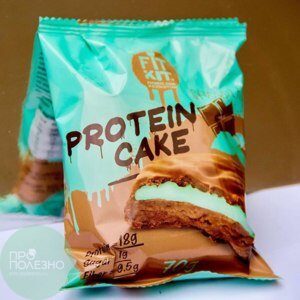 Fif Kit Protein cake шоколад-мята, 70гр